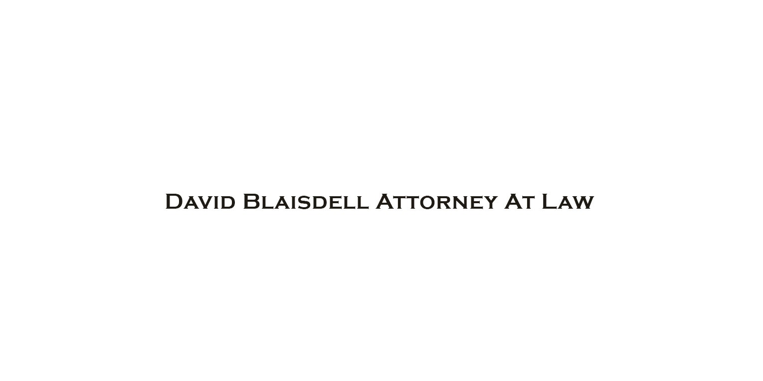 David Blaisdell Attorney At Law